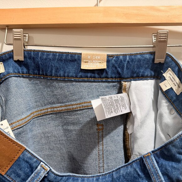 NWT Madewell Plus Curvy Perfect Vintage Straight Jean in Mayfield Wash size 14W - Picture 9 of 10